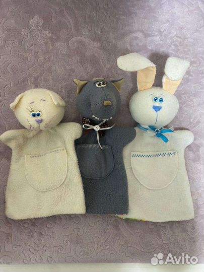 Кукольный театр игрушка на руку ручная работа