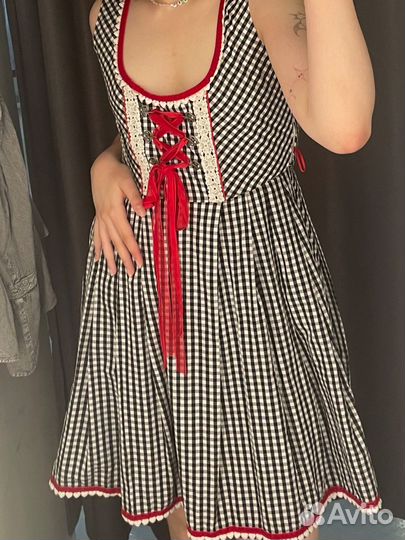 Баварское платье винтаж