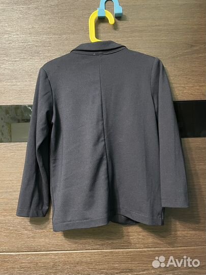 Пиджак трикотажный для мальчика 122