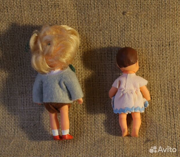 Куклы винтаж немецкие пупсы Мини ГДР Ари