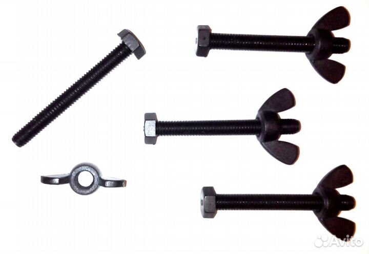 Болт с гайкой пластиковые для Minelab x-terra