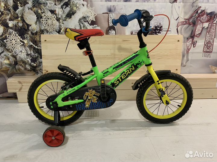 Детский велосипед 4х колесный