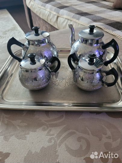 Мельхиоровый набор