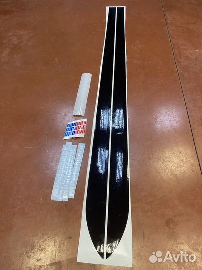 Наклейка на пороги BMW MPerfomans