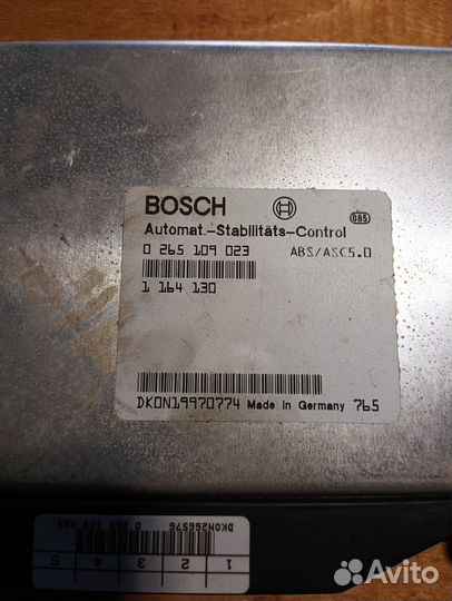 Блок управления ABS BMW 5 E39 0265109023