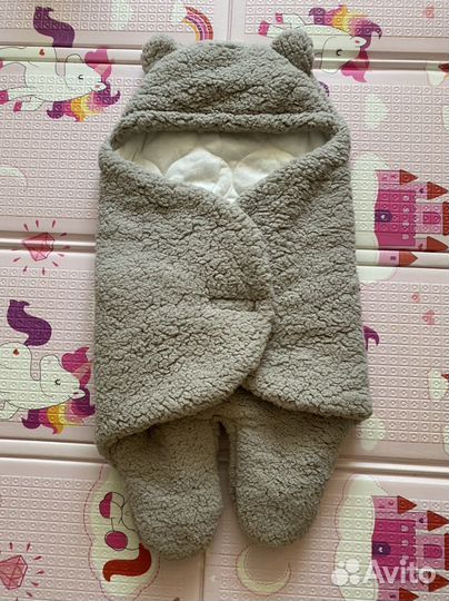 Конверт одеяло для новорожденных