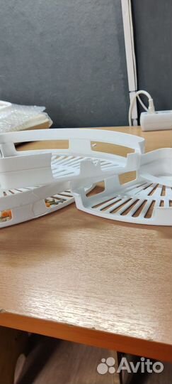 Полка-этажерка пластиковая для ванной