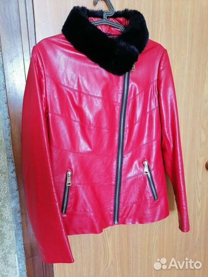 Куртка кожаная женская