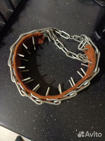 Ошейник строгий (кожа)