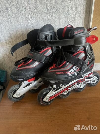 Детские ролики раздвижные и защита