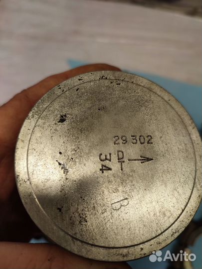 Гильза, шатун, поршень Peugeot 307