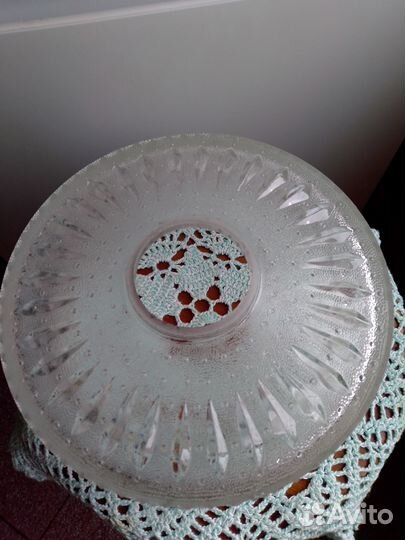 Небольшой стеклянный абажур