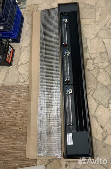 Внутрипольный конвектор techno