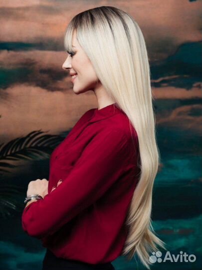 Парик длинные волосы