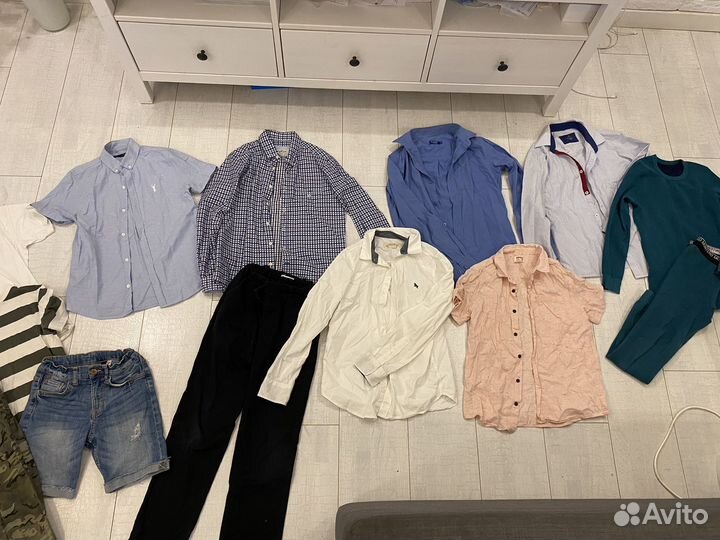 Пакет одежды на мальчика 140-146