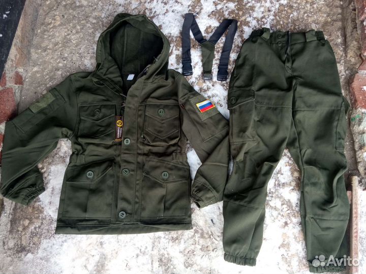 Костюм Горка Хаки демисезонный на флисе