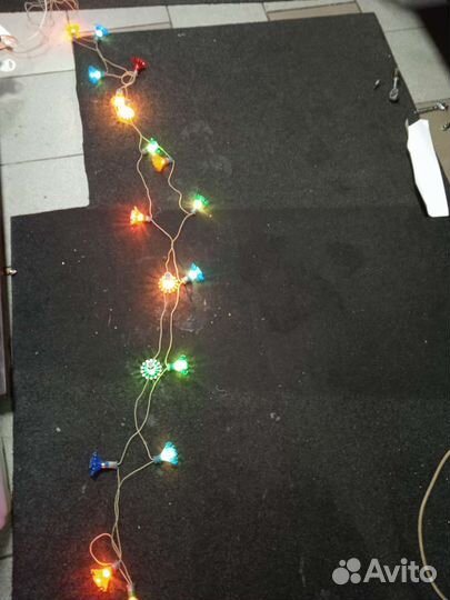 Елочная гирлянда СССР