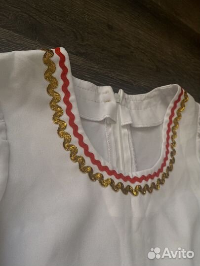 Платье в народном стиле