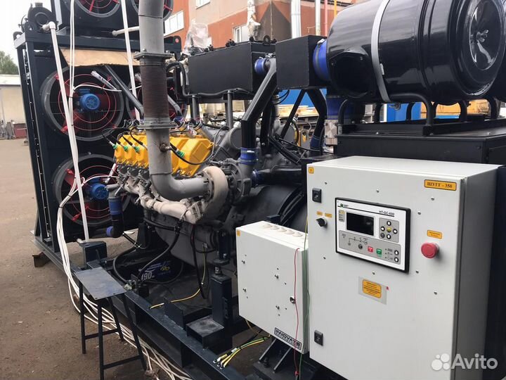 Газовый генератор 1500 кВт (1,5 мвт) гпу-1500