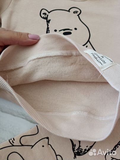 Костюм для мальчика и девочки, тёплый, 74-92