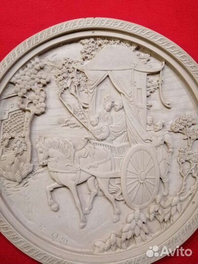 Настенное панно, барельеф в японском стиле