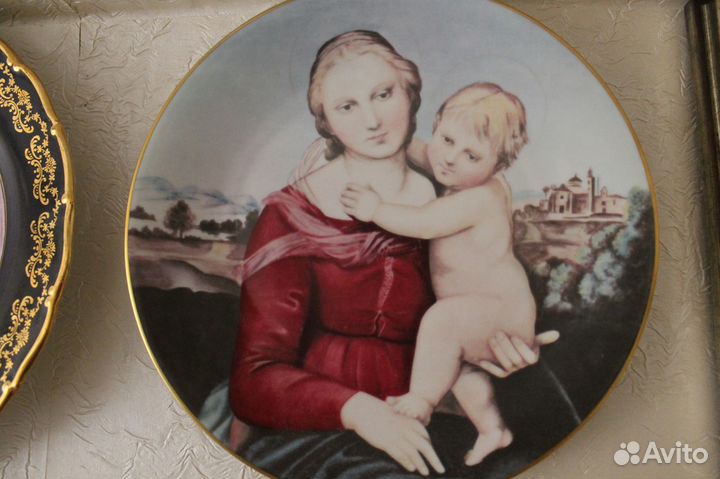 Коллекционная декоративная тарелочка Limoges, 25см