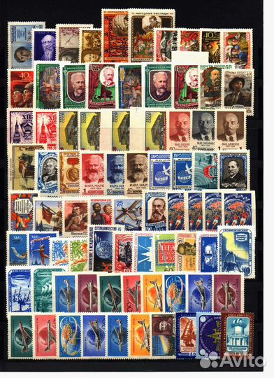 Альбом с марками СССР 1958,1959,1965