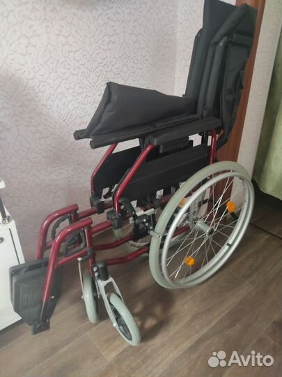 Инвалидная коляска складная бу