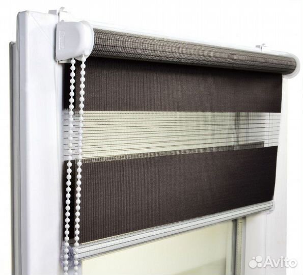 Рулонные шторы день-ночь