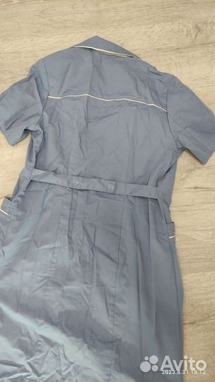 Халат рабочий 46 р-р