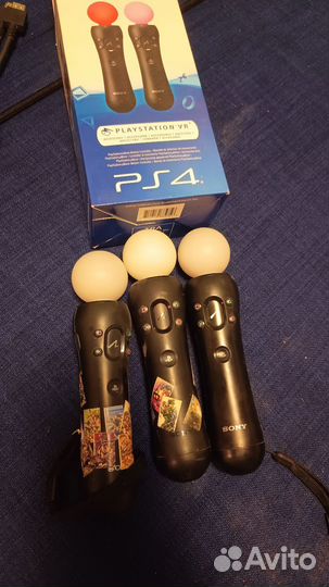 Система VR Sony PlayStation VR + контроллеры