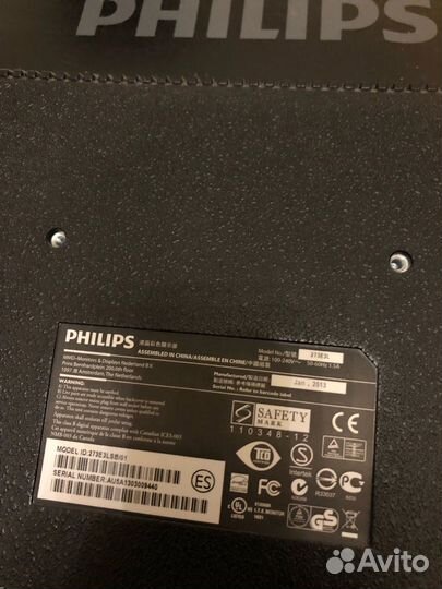Philips 273E3L 27 дюймов 75GHz