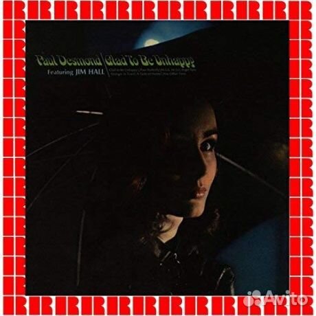 Paul desmond - Glad To Be Unhappy (CD)