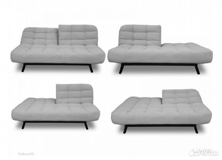 Диван серый Абри Вивальди 07