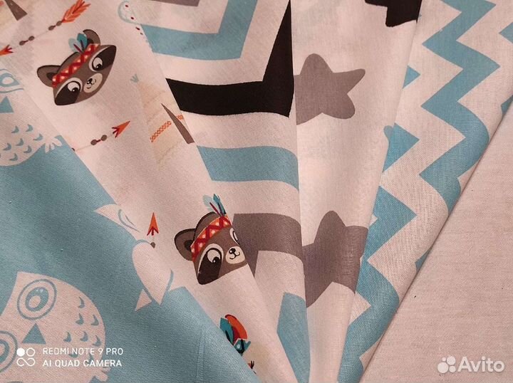 Бязь поплин, бирюза