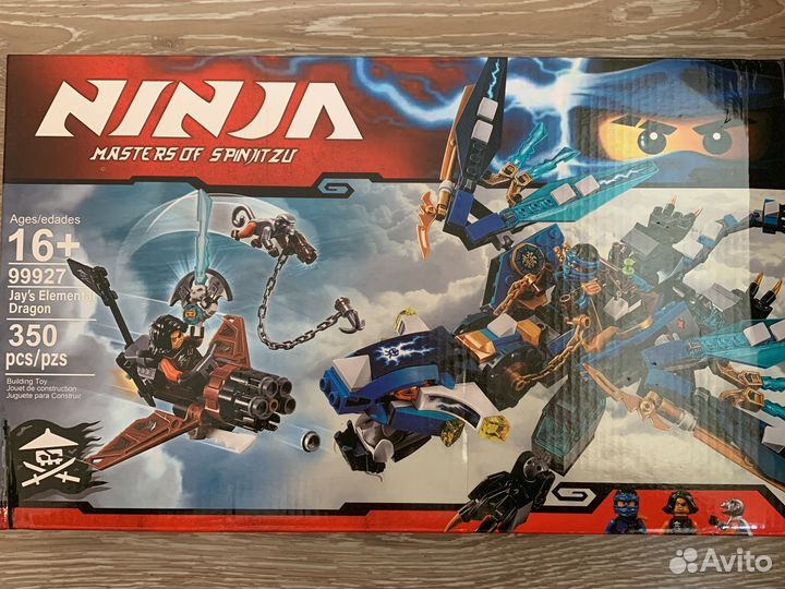 Лего Ниндзяго 70602 Джей и дракон опт