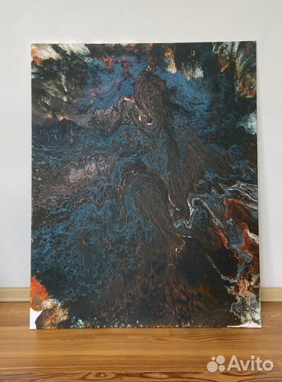 Картина абстракция акрил