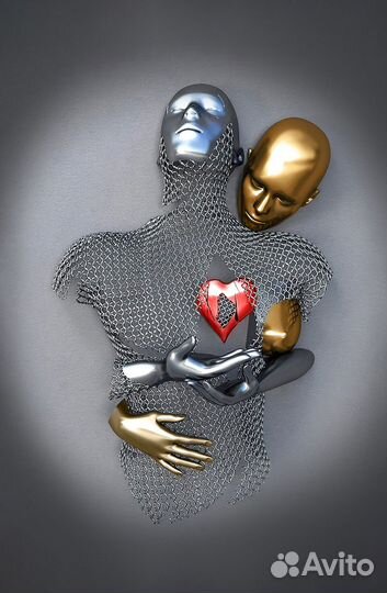 Картина «Серебряный плен» 50х70см