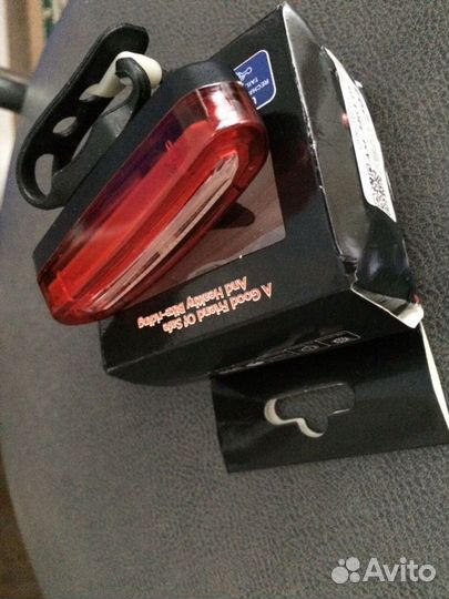 Задний велофонарик