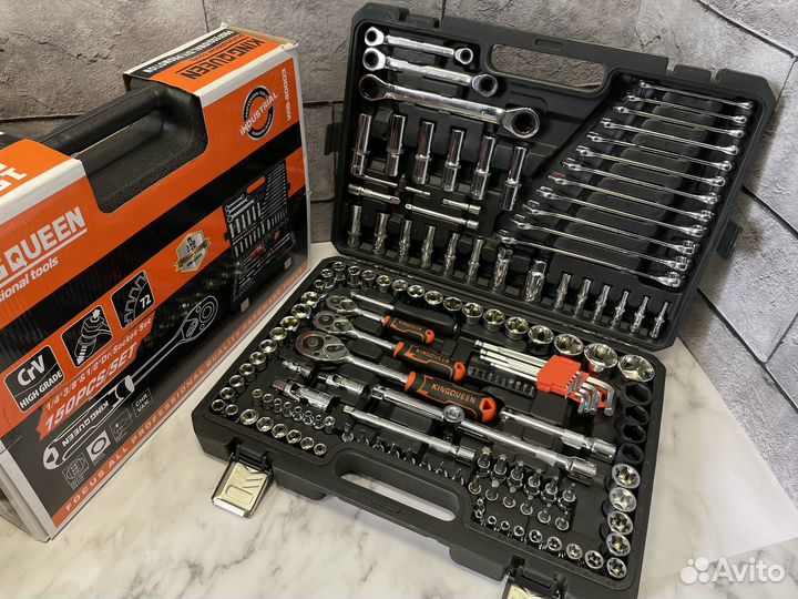 Набор инструментов 150 предметов качественный