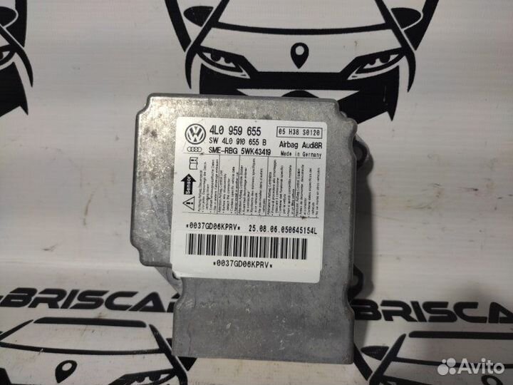 Блок управления подушками безопасности Audi Q7 4L