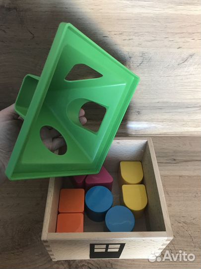 Деревянные развивающие игрушки