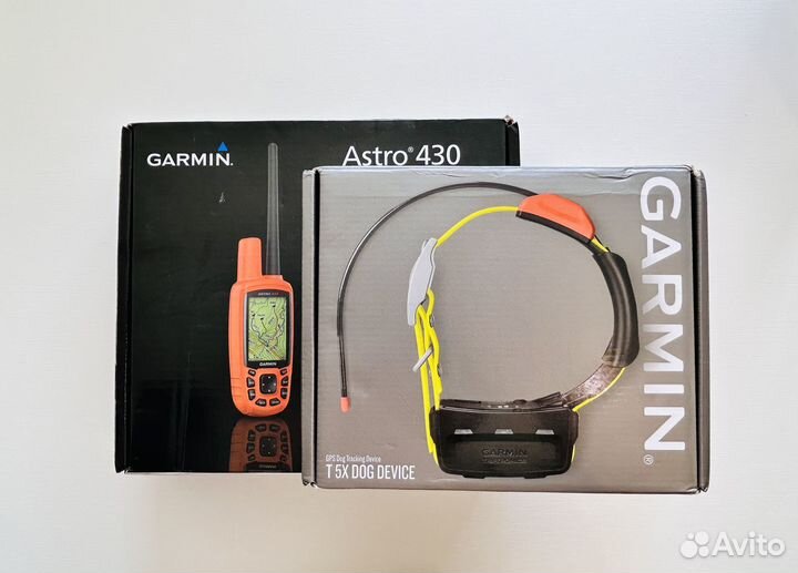 Навигатор Garmin astro 430 новая с ошейником