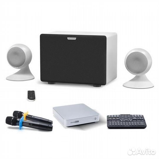 Комплект для караоке Evolution evobox plus с микро