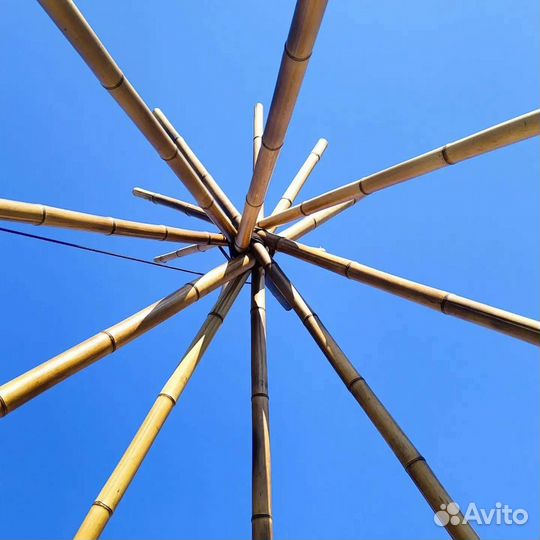 Типи чум палатка для глэмпинга диам 6 метров