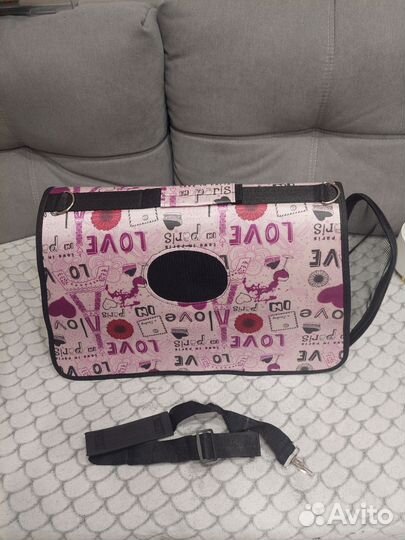 Сумка-переноска для кошек и собак новая