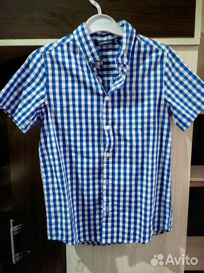 Рубашка на мальчика-подростка