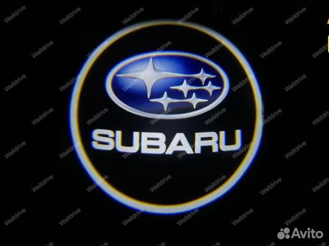 Подсветка дверей с лого Subaru BRZ 2012 - н.в