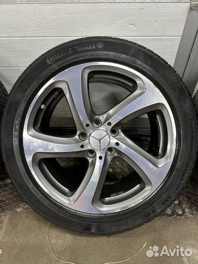 Комплект колес R18 зима mersedes