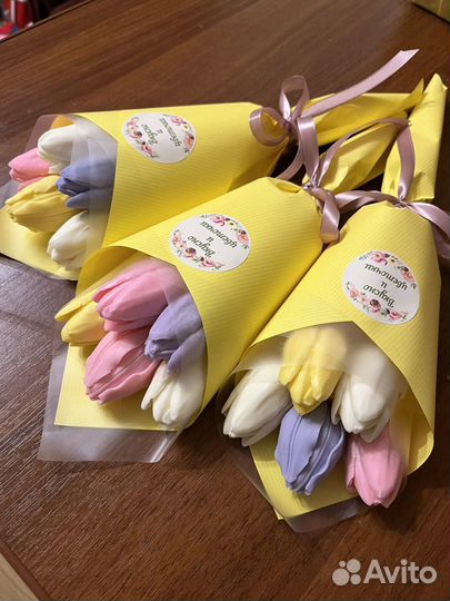 Шоколадные тюльпаны